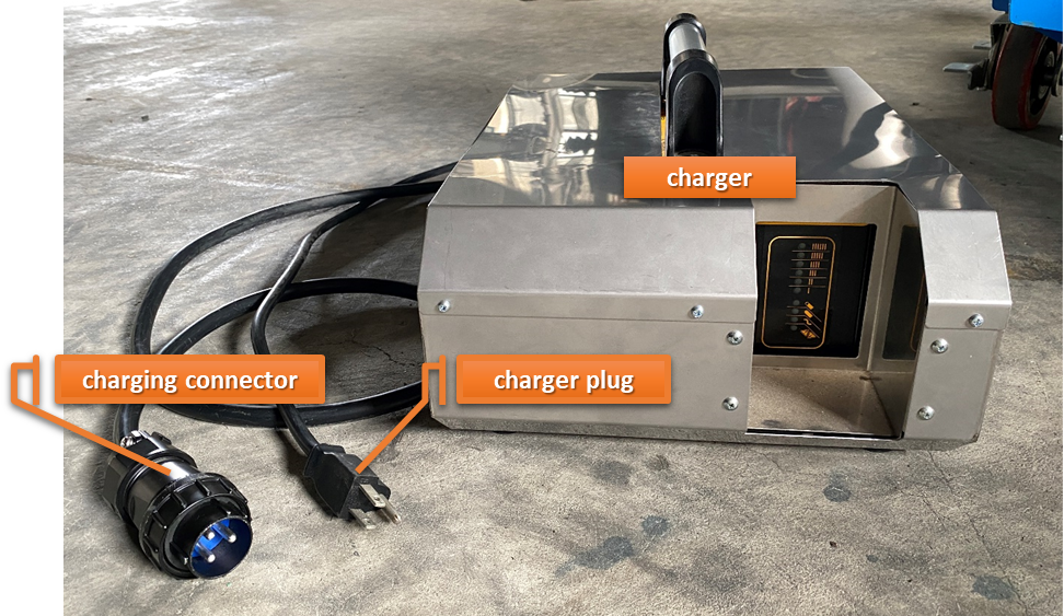 Charger connector attachment